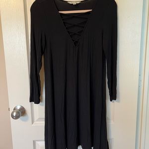 Black Long Sleeved Dress